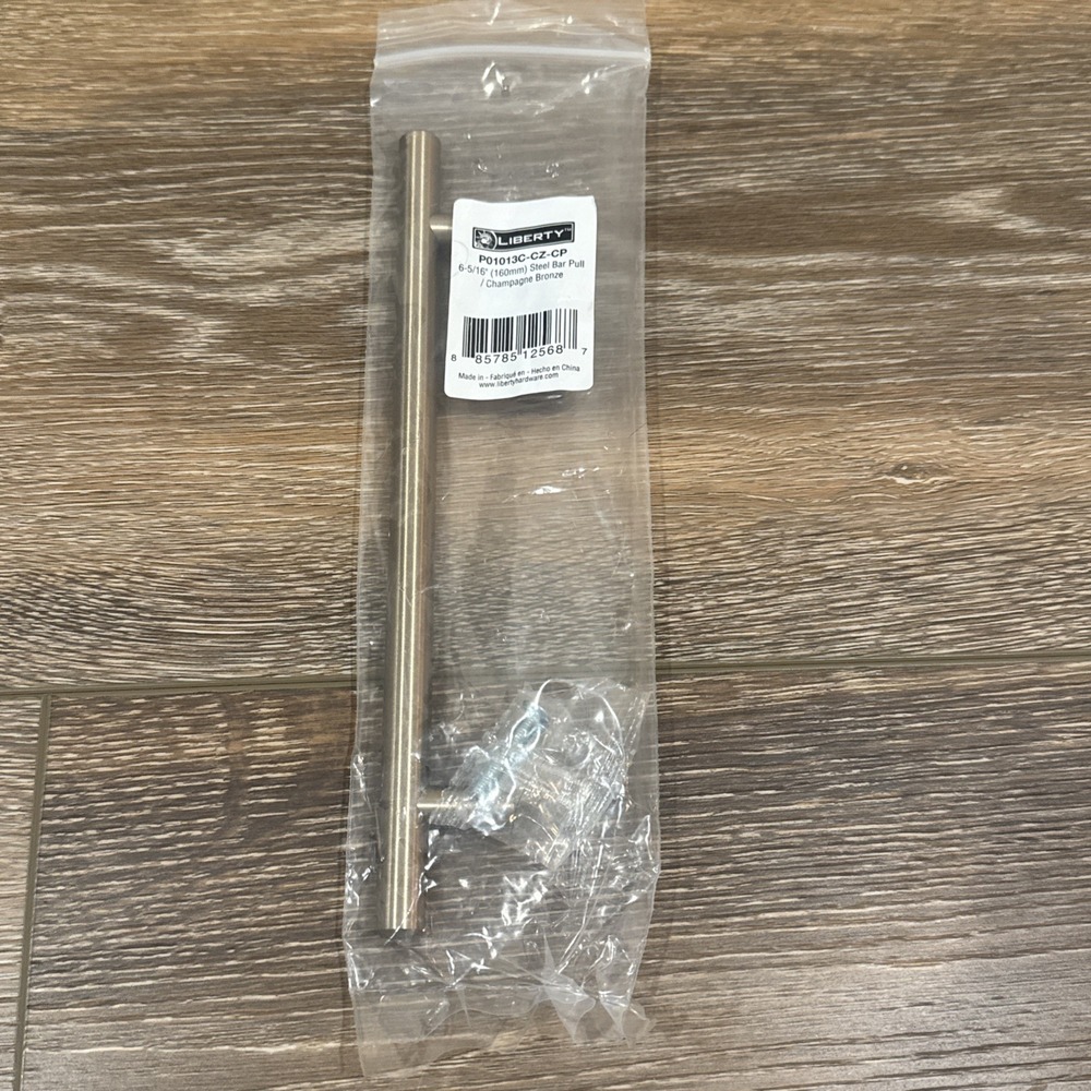 Liberty 6-5/16" 160mm‎ Steel Bar Pull/Champagne Bronze p01013C-CZ-CP